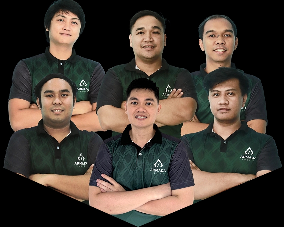Some of Armada Logics devs: Paul, Jerwin, Eric, Christian, Fitz, and Jadee